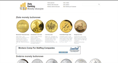 Desktop Screenshot of monety.zlotyranking.pl